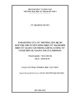 Ảnh hưởng của từ trường lên hệ số hấp thụ phi tuyến sóng điện từ mạnh bởi điện tử giam cầm trong giếng lượng tử có kể đến sự giam cầm của phonon
