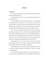 Nghiên cứu một số chỉ tiêu sinh lí của bốn giống ngô (zea Mays linnaeus) có năng suất khác nhau trồng tại hiệp hoà, Bắc Giang