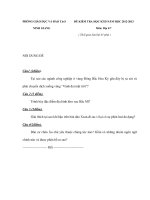 Đề kiểm tra học kỳ 2 môn địa lí lớp 7 năm học 2012 2013 huyện NINH GIANG