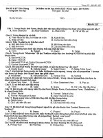 Đề kiểm tra tin học trình độ b   mã đề 357