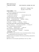 Đề thi học kì 2 năm môn GDCD 8 năm 2012   2013 trường THCS mỹ hòa