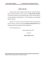 Phương pháp toạ độ trong mặt phẳng và bài tập hình học