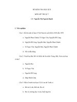 Đề thi kiểm tra học kỳ 2 môn mĩ thuật lớp 7 trường THCS nguyễn trãi 2012   2013