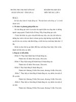 Đề kiểm tra học kì II lớp 6 môn Thể dục trường THCS Thị Trấn Sông Mã - Sơn La ( Đề 1)