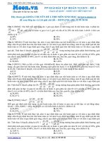 Bài 9 Phương pháp giải bài tập Hoán vị gen P4