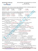 đề thi thử thpt quốc gia môn tiếng anh trường đề minh họa môn anh BGD năm 2015