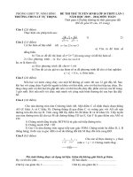 Đề thi thử vào lớp 10 lần 1 môn Toán năm học 2015-2016 trường THCS Lý Tự Trọng, Ninh Bình