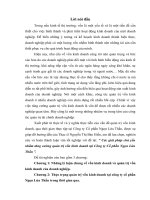 Các giải pháp chủ yếu nhằm tăng cường quản trị vốn kinh doanh tại Công ty Cổ phần Ngọn Lửa Thần