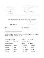 Đề thi HSG tiếng anh 8 (9)