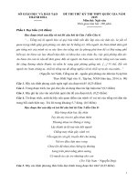 Đề thi thử THPT Quốc gia năm 2015 môn Ngữ Văn tỉnh Thanh Hóa