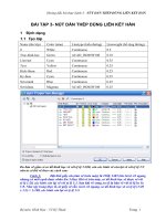 BÀI TẬP AUTOCAD CHI TIẾT - BẢN VẼ LIÊN KẾT HÀN