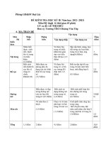 16 đề kiểm tra HK2 môn mĩ thuật lớp 6 (2012   2013)