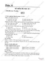 bộ đề kiểm tra giáo dục công dân 9 (có đáp án cuối sách)