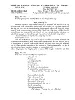 Đề thi học sinh giỏi lớp 9 THCS tỉnh Quảng Bình năm học 2012 - 2013 môn Ngữ văn