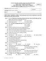 Đề thi tuyển sinh vào lớp 6 môn Tiếng Việt năm 2009 trường THCS Nguyễn Tri Phương