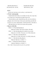 Đề kiểm tra học kì II lớp 6 môn Thể dục trường THCS Phủ Lỗ - Hà Nội (Đề 1)