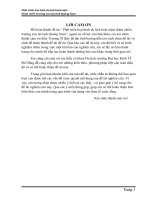 PHÁT TRIỂN DU LỊCH HOÀI NIỆM tại QUẢNG NAM