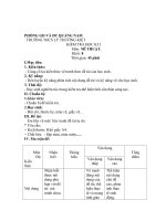 Đề thi kiểm tra học kỳ 1 môn mĩ thuật lớp 8 trường THCS lý thường kiệt 2012  2013