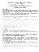 Sưu tầm đề học sinh giỏi sinh học lớp 8 tham khảo bồi dưỡng các năm (30)