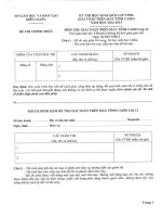 Đề thi học sinh giỏi giải toán Máy tính Casio lớp 12 tỉnh Kiên Giang năm học 2012 - 2013 môn toán.