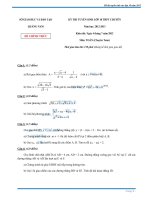 Đề thi tuyển sinh lớp 10 THPT chuyên tỉnh Quảng Nam năm 2012 - 2013 môn toán