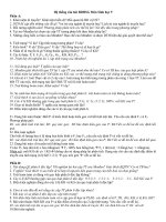 Đề sưu tầm môn sinh học lớp 9 tham khảo bồi dưỡng học sinh (43)