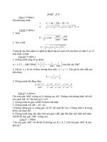 Đề thi thử Học sinh giỏi Lớp 9 môn Toán số 25