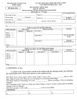 ĐỀ THI CHỌN HỌC SINH GIỎI tiếng Anh lớp 12 tỉnh Đồng Tháp (2012)