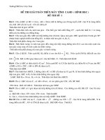 TUYỂN TẬP ĐỀ ÔN LUYỆN CASIO