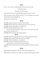 8 Đề kiểm tra học kì 2 môn Ngữ văn lớp 7