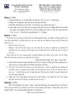 Đề thi thử vào lớp 10 năm 2014 trường THPT chuyên Amsterdam môn văn