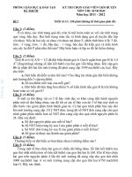 Đề học sinh giỏi môn sinh học lớp 9 tham khảo luyện thi  (6)