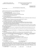 Đề thi thử Đại học cao đẳng năm 2013 môn Sinh học số 8