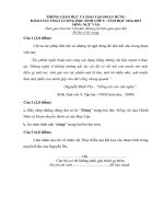 Đề thi thử vào lớp 10 môn Ngữ văn năm 2015 Phòng GD-ĐT Đoan Hùng, Phú Thọ (Đề số 3)