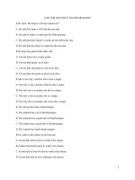 EXAMINATION QUESTIONS TIẾNG ANH 12 LUYỆN THI ĐẠI HỌC (1)