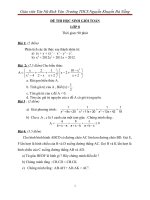 Đề thi học sinh giỏi toán lớp 8 sư tầm tham khảo bổi dưỡng học sinh (16)