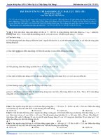 Bài 8.Bài tập trắc nghiệm về số điểm dao động cực đại