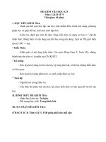 Đề Kiểm tra cuối kỳ I Lịch sử lớp 9