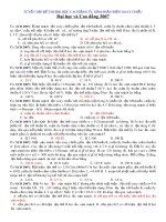 Tuyển tập đề thi đại học - cao đẳng phần điện xoay chiều