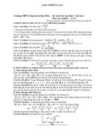 Đề thi thử đại học Môn Toán năm 2014 trường THPT Lê Quý Đôn, Quảng Trị