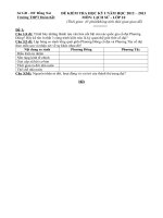 Đề thi Học kỳ I lớp 10 THPT tỉnh Đồng Nai năm 2012 - 2013_SƯ