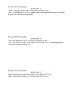 Đề thi sưu tập thi học sinh giỏi môn sinh lớp 9 tham khảo luyện thi (13)