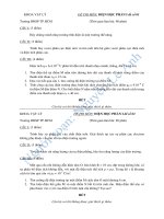 đề thi kết thúc học phần môn điện học