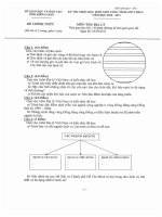 Tổng hợp đề thi HSG cấp tỉnh năm học 2010 - 2011 môn địa