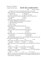 Đề thi trắc nghiệm môn sinh học lớp 9  kiểm tra năng lực học sinh  (42)