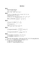 Đề thi thử Học sinh giỏi Lớp 8 môn Toán_11