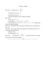 Đề thi học sinh giỏi toán lớp 7 (2)
