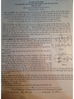 Đề thi tuyển sinh vào lớp 10 môn Vật lý (Chuyên) năm học 2015-2016 trường THPT Chuyên Sư Phạm, Hà Nội .PDF