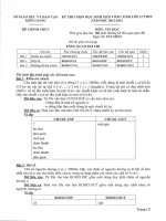 Đề thi học sinh giỏi lớp 12 THPT tỉnh Kiên Giang năm 2013 môn tin