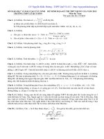 ĐỀ MINH HỌA-KỲ THI THPT QUỐC GIA NĂM 2015 môn toán